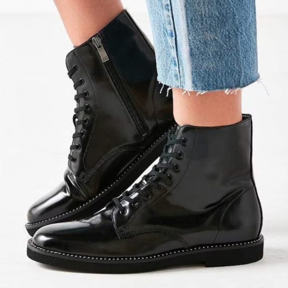 Urban outfitters jade refined combat boot